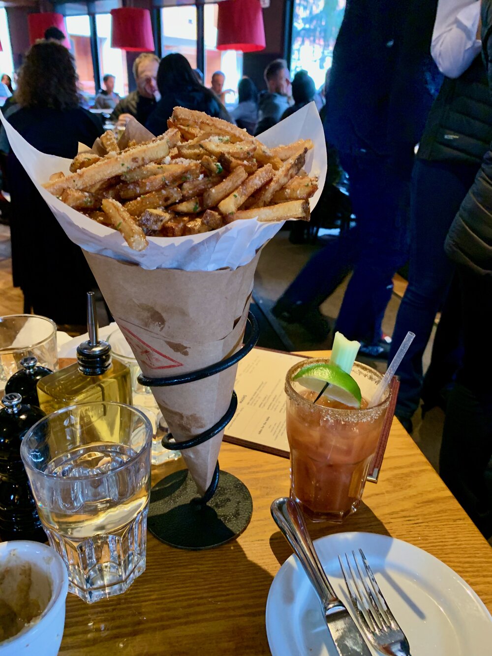 Ajax Tavern Truffle Fries are truly the BEST fries in the WORLD :)