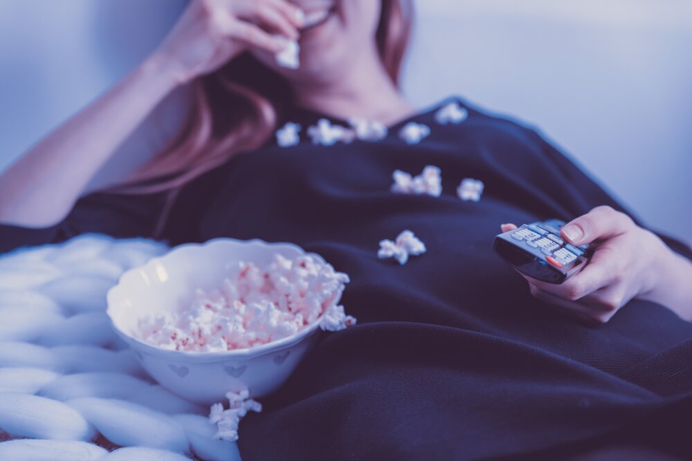 The Netflix + food trance….